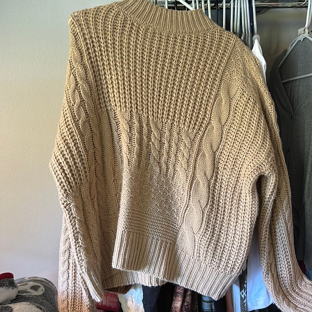Tan/brown sweater